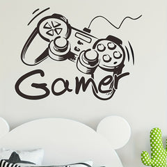 Gamepad Wall Sticker Easy Room Decor for Bedroom and Living Room