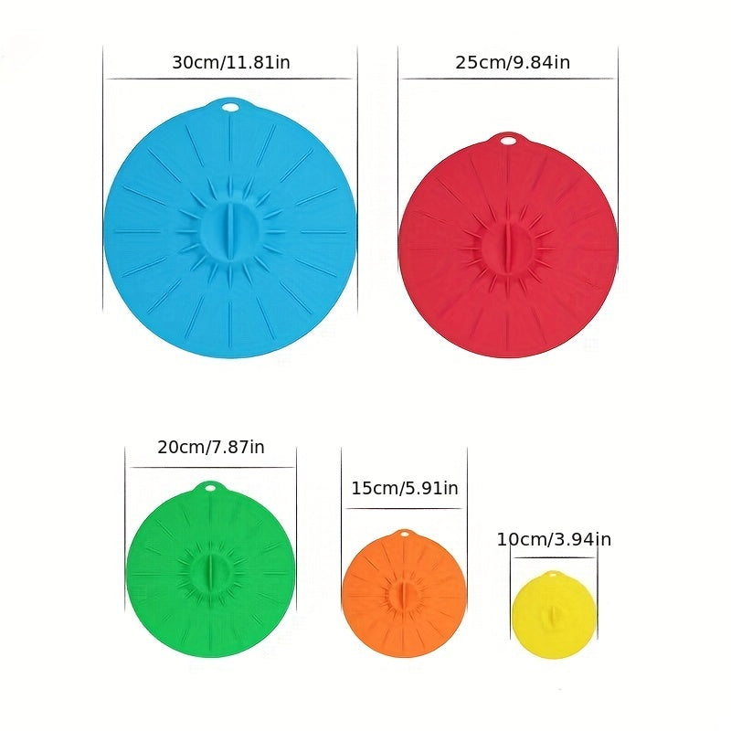 Silicone Microwave Bowl Cover Food Wrap Pot Lid Fresh keeping Stopper