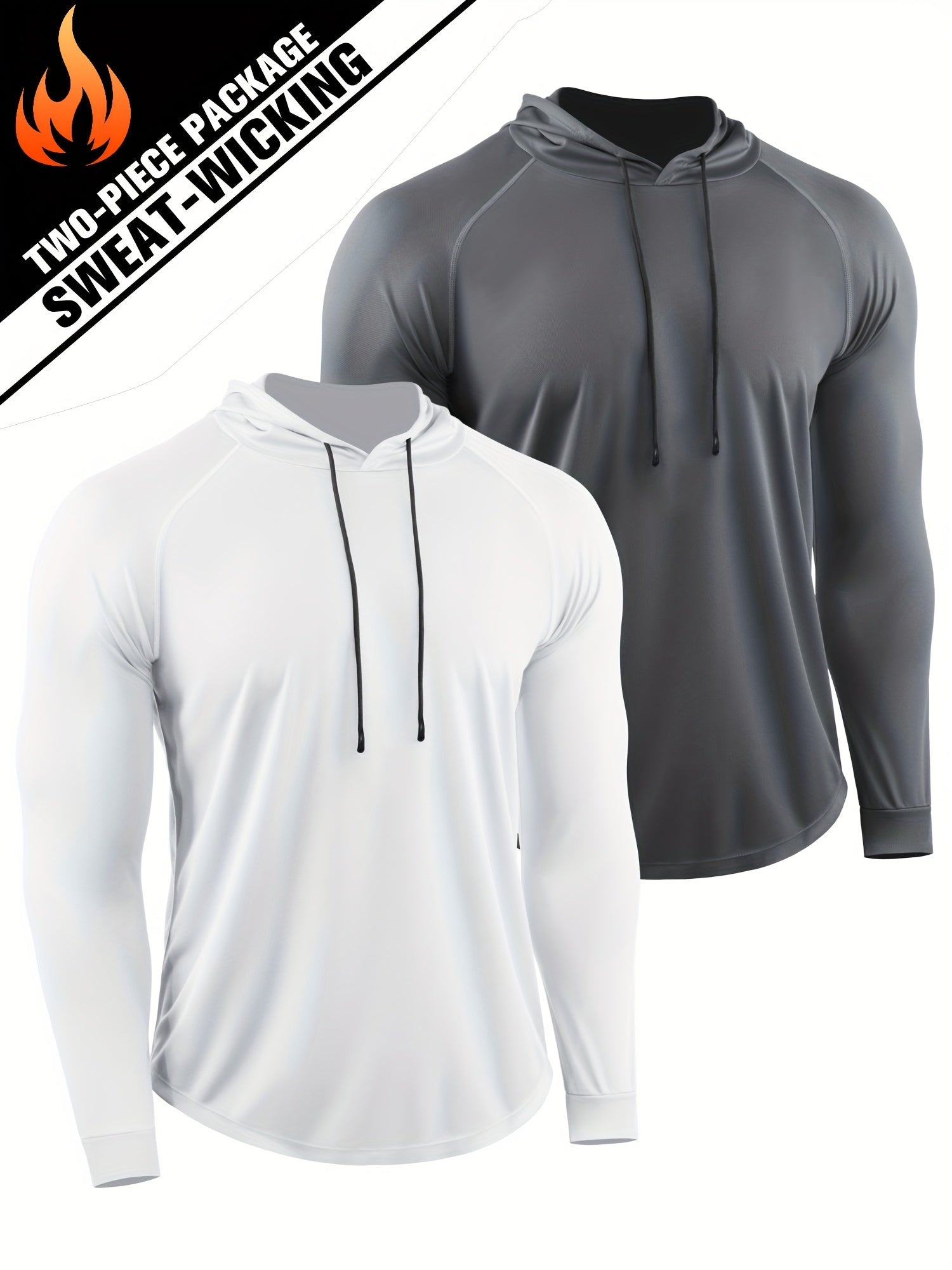 Men's Quick-drying Compression Hoodie Outdoor Sports Top