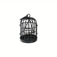 1:12 Dollhouse Iron Birdcage Hanging Ornament Micro Landscape Decoration