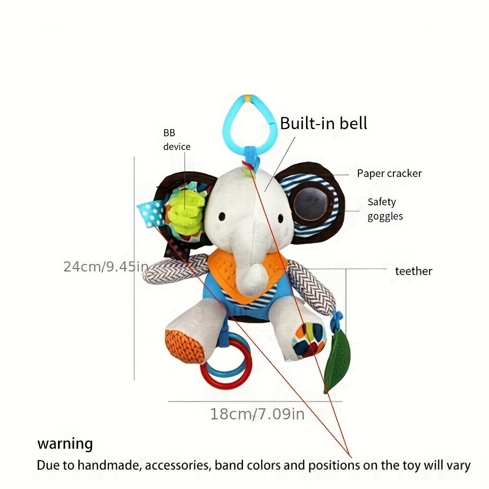Baby Puppet Toy Label Coaxing Sleep And Gnawing Accompanying Doll