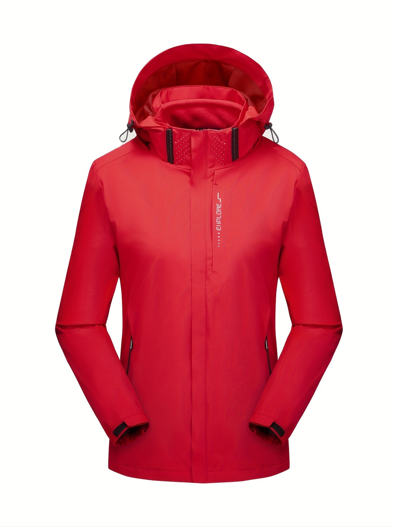 Women's 3-in-1 Outdoor Jacket: Waterproof, Windproof Hard Shell & Fleece Inner