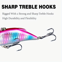 VIB Fishing Lure 10g Hard Bait High Bass Crankbait Outdoor Fishing Tackles