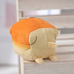 Corgi Toast Bread Japanese Plush Doll Pendant
