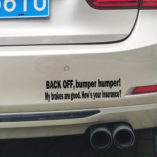 Hilarious Car Window Decal - Make 'em Laugh!