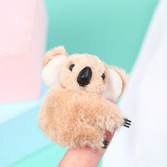 3D Plush Koala Hairpin Hair Claw for Girls