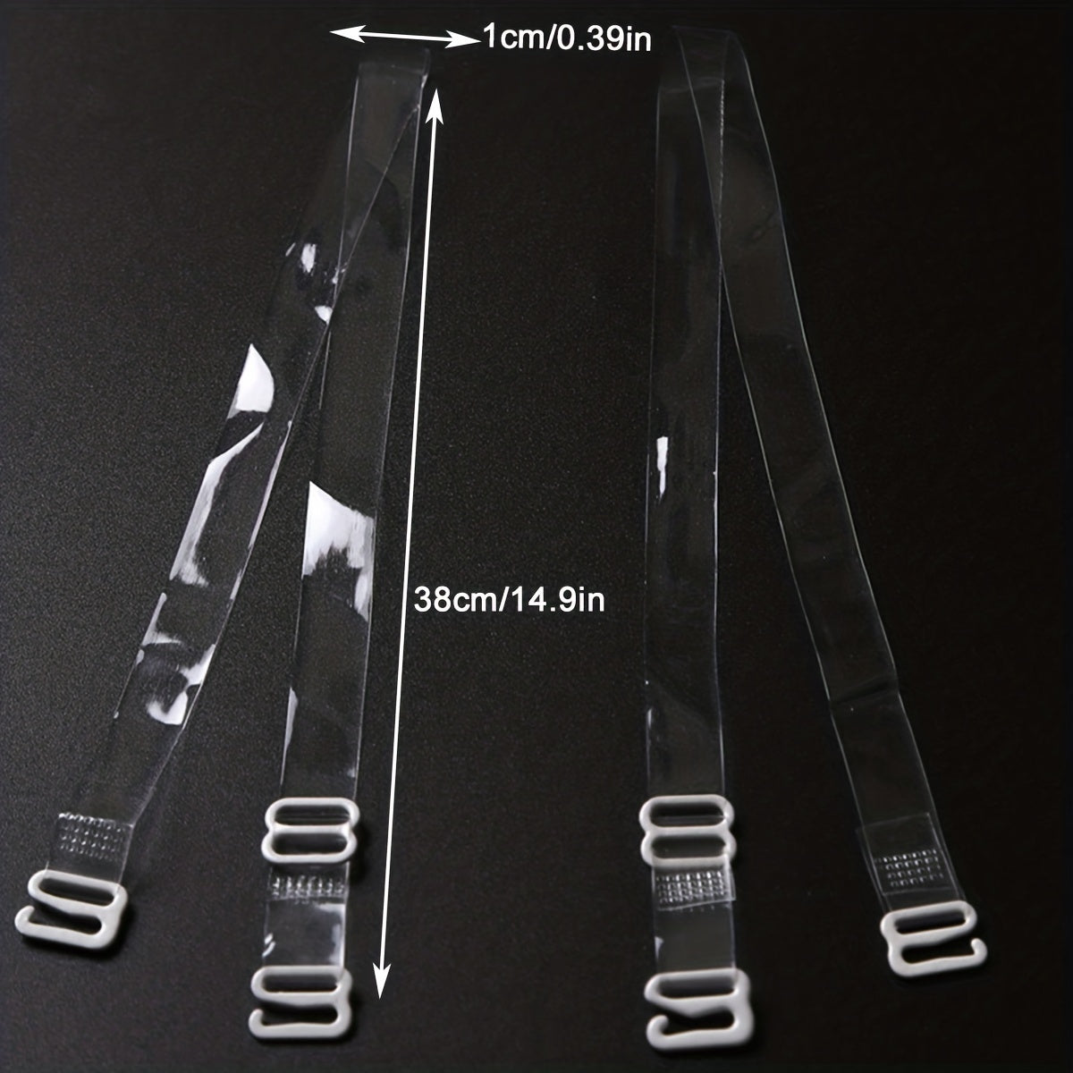 Invisible Shoulder Straps Non-slip Adjustable Underwear Straps