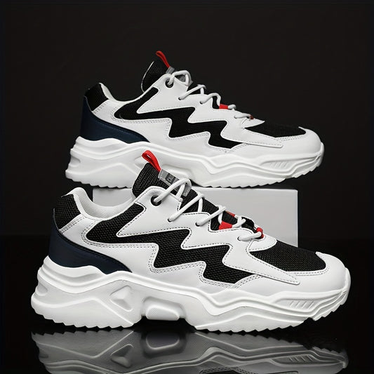 Men's Chunky Sneakers Breathable & Wear Resistant
