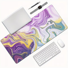Extra Large Gaming Mouse Pad 35.4inX15.7in Non-Slip Rubber Base