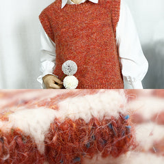 Mohair Sequins Yarn for Knitting Crocheting DIY