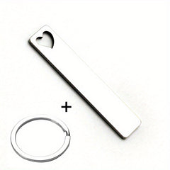Personalized Men's Key Chain Stainless Steel Car Key Holder