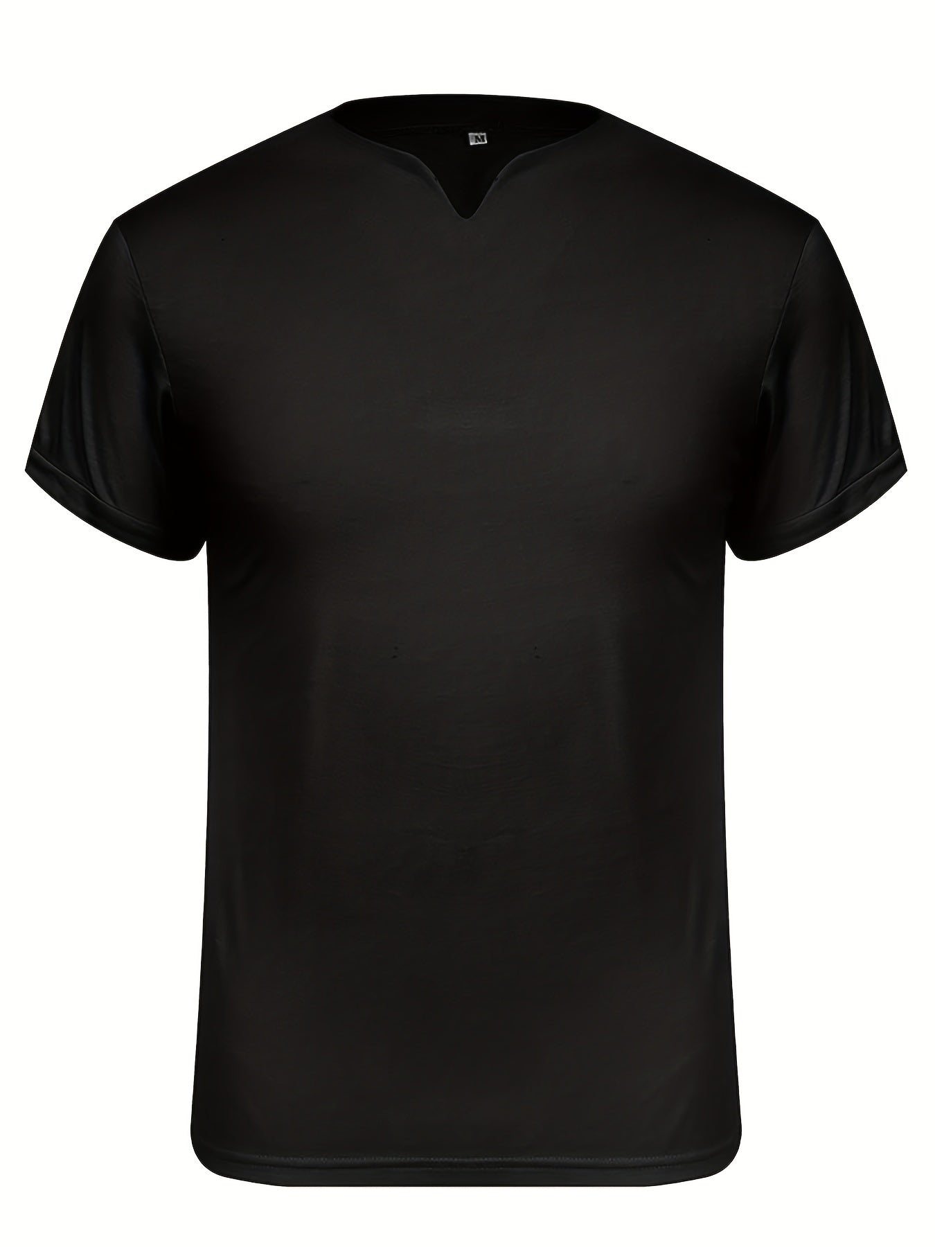 Men's Retro Short Sleeve V-Neck for Outdoor Summer Leisure