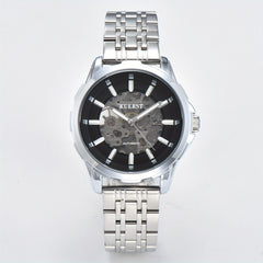 KUERST Teen Watch Steel Strap Automatic Mechanical Wrist Watch
