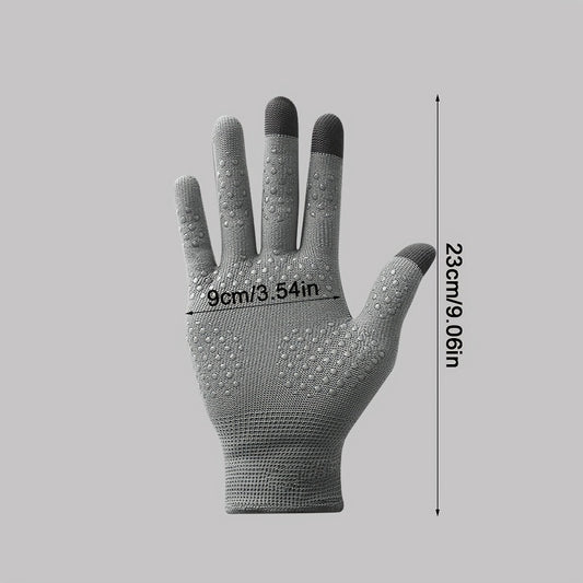 Breathable Non slip Gloves Touch Screen Outdoor Cycling Fitness Sports
