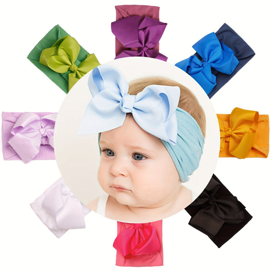 Baby 3D Silk Bow Headband for Daily Use