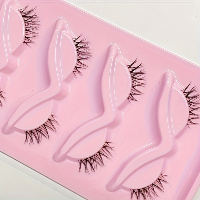 5 Pairs 3D Eye End Lengthening Half Eye Lashes