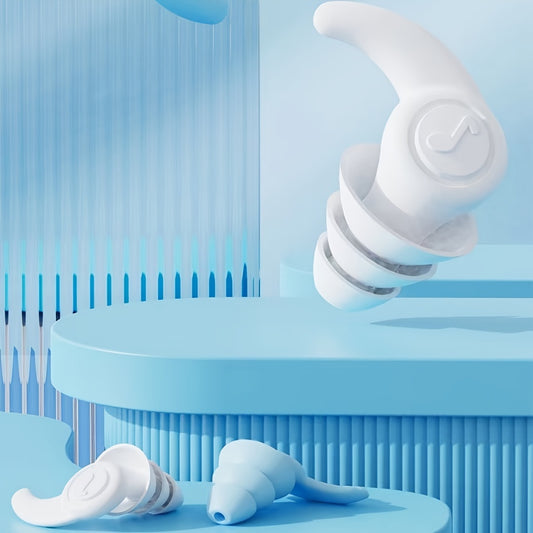 Solid Silicon Earplugs Waterproof for Swimming Diving