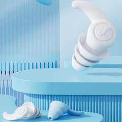 Solid Silicon Earplugs Waterproof for Swimming Diving