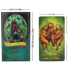 Forest of Enchantment Tarot Cards - 52 Card Deck & Guide Book