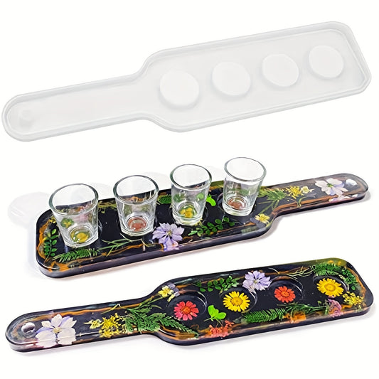 Wine Tray Silicone Mold for Epoxy Resin Casting