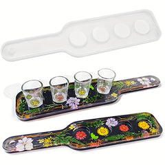 Wine Tray Silicone Mold for Epoxy Resin Casting