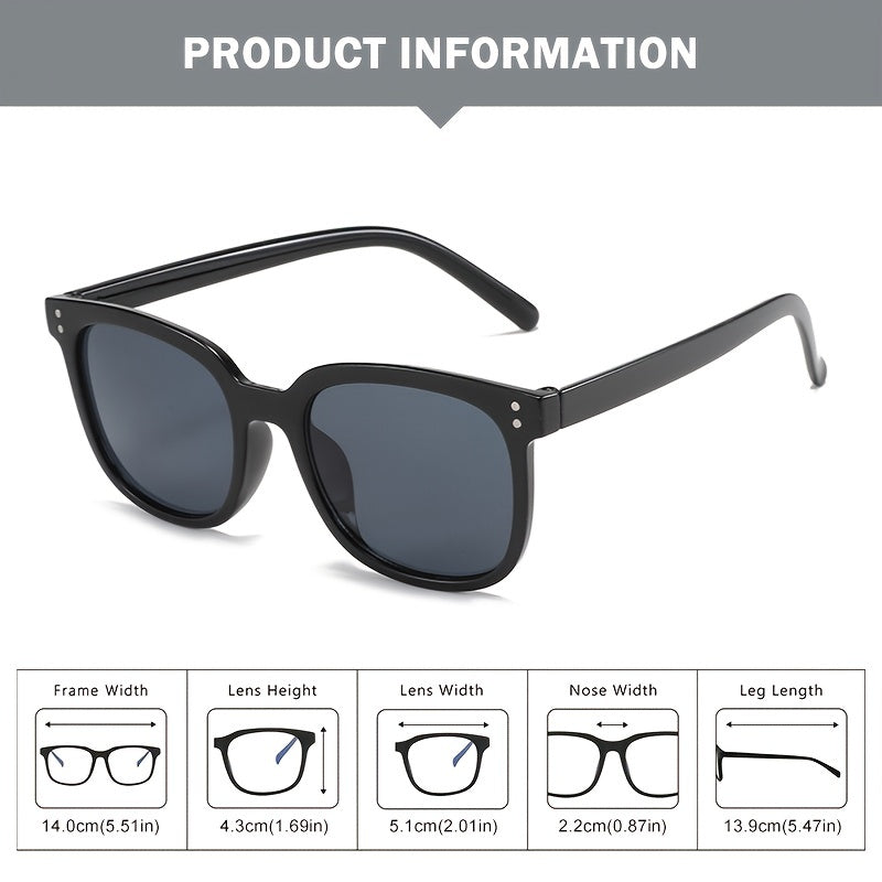 Polarized Square Sunglasses UV Protection Women