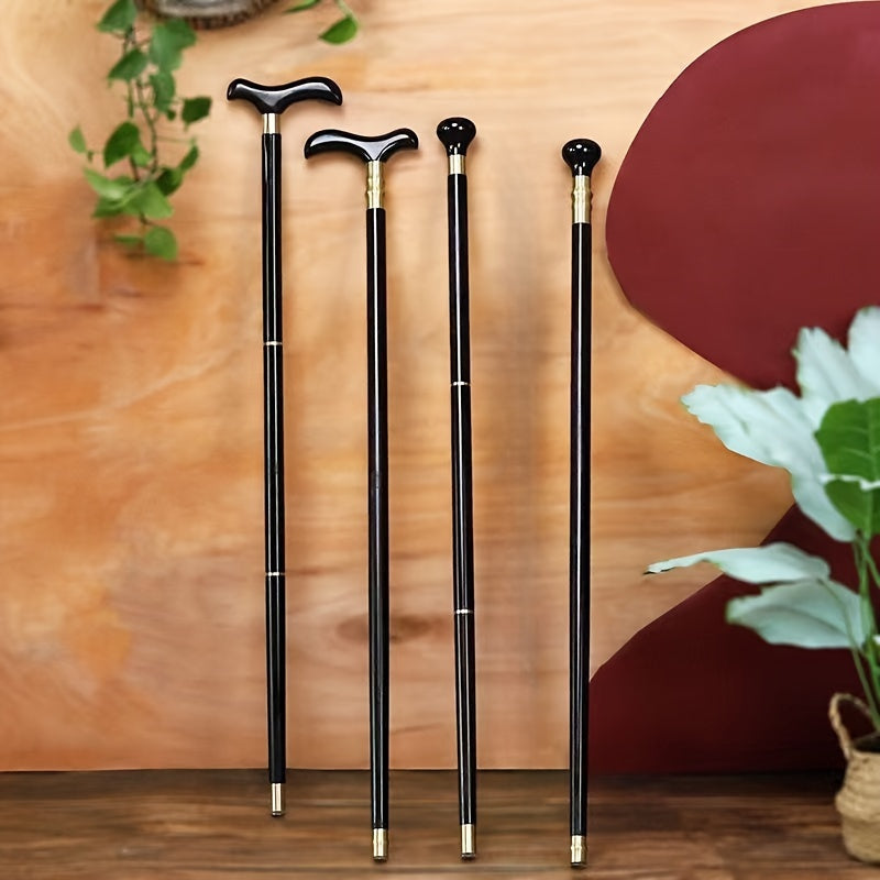 Wooden Walking Sticks Portable Poles Durable Gift For Men