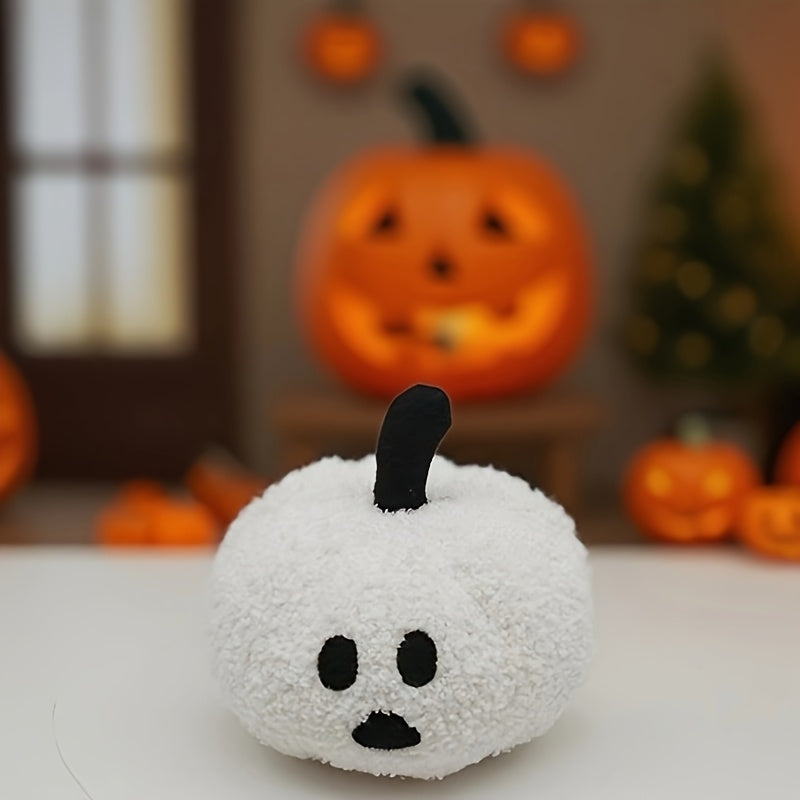 Mini Pumpkin Plush Toy Soft Material Smiling Faces Mixed Colors Perfect Gift