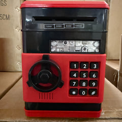 Kids ATM Money Box Interactive Safe with Coin & Bill Slot
