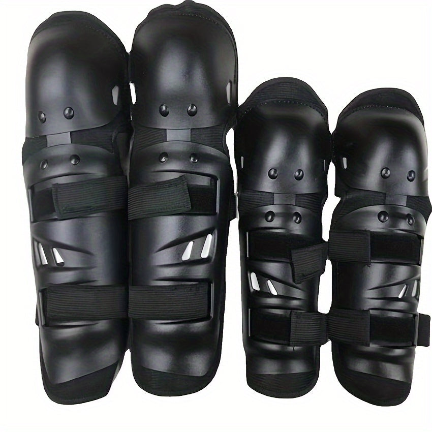 Motorcycle Knee & Elbow Pads Set for Off Road Riding