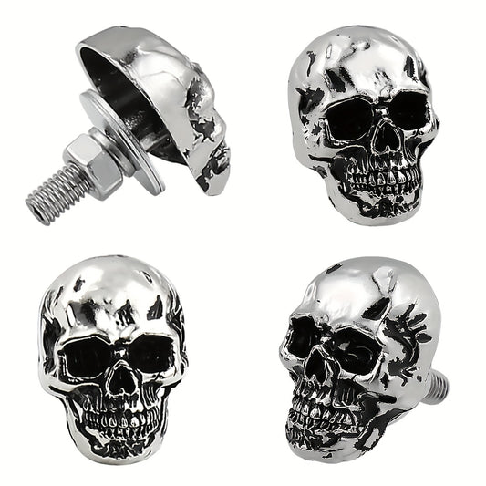 Skull Plate Screw Kit for Cars Trucks Motorcycles