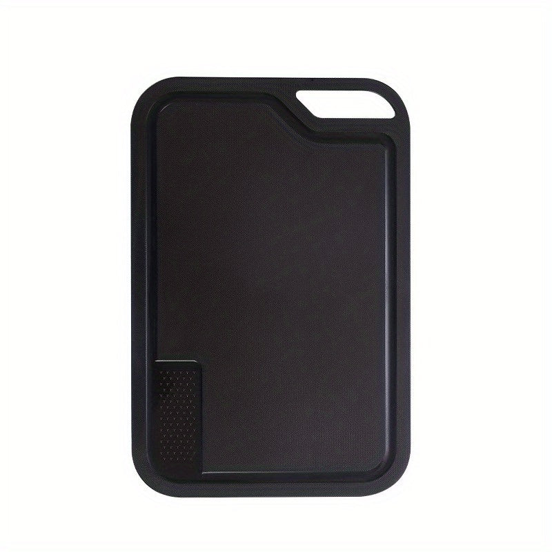 Non Slip Kitchen Cutting Board with Garlic Grinder and Easy Grip Handle