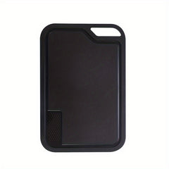 Non Slip Kitchen Cutting Board with Garlic Grinder and Easy Grip Handle