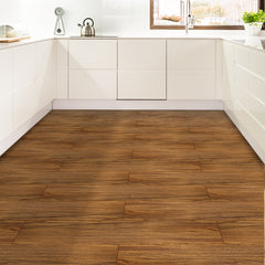 Wood Grain Printed Floor Stickers Waterproof Anti-slip Tile Stickers