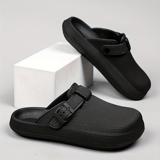 Men's Clogs Closed Toe Sandals Soft Sole Outdoor Mules Garden Shoes