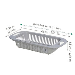 Adjustable Extendable Drain Basket for Kitchen Sink