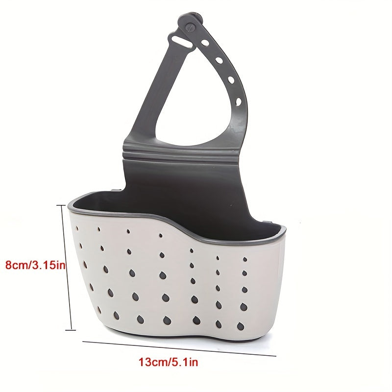 Silicone Sink Sponge Rack with Adjustable Strap