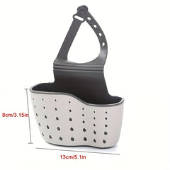 Silicone Sink Sponge Rack with Adjustable Strap