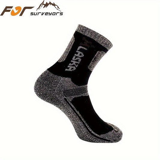 Thickened Padded Crew Socks for Mountaineering & Hiking