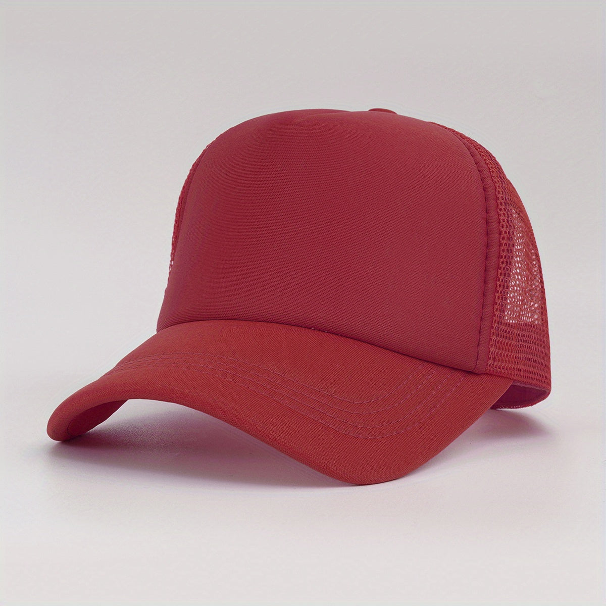 Candy Mesh Trucker Hat Lightweight Breathable Baseball Cap Adjustable