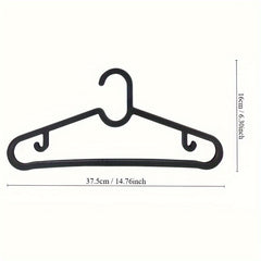 20pcs Plastic Clothes Hangers Non-slip Coat Hanger for Clothing Stores