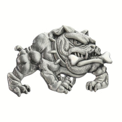 Western Retro Dog Bone Belt Buckle for Denim Waistband