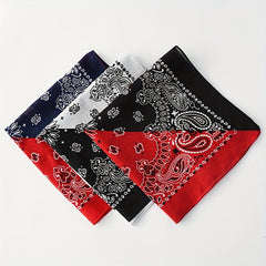 Hip hop Double Worm Cashew Flower Headband