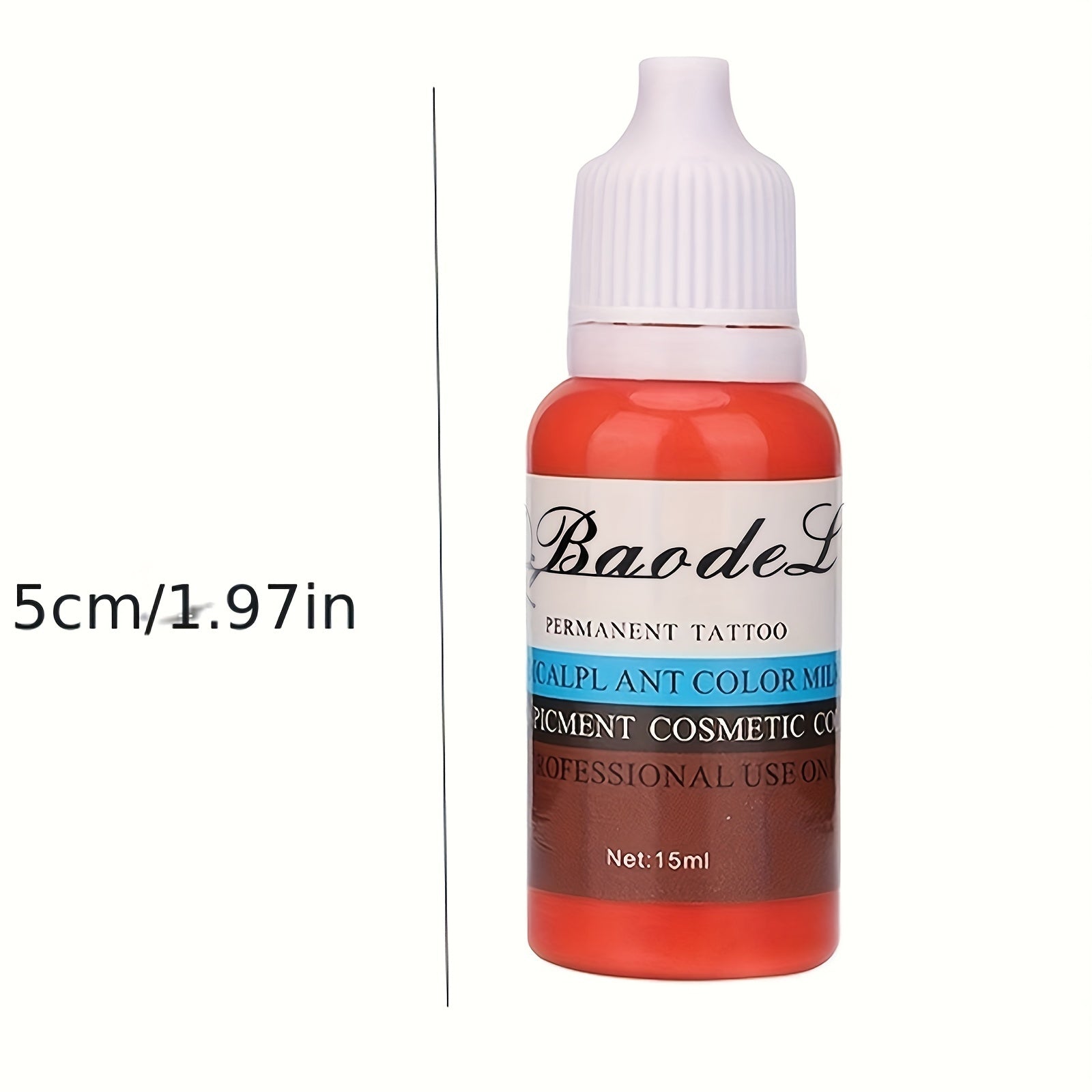 15ml Tattoo Ink Eyebrows Lips Eyeliner Pen Body Art Supply Pink