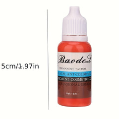 15ml Tattoo Ink Eyebrows Lips Eyeliner Pen Body Art Supply Pink