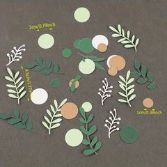 100pc Paper Confetti Table Scatter for Party Decor