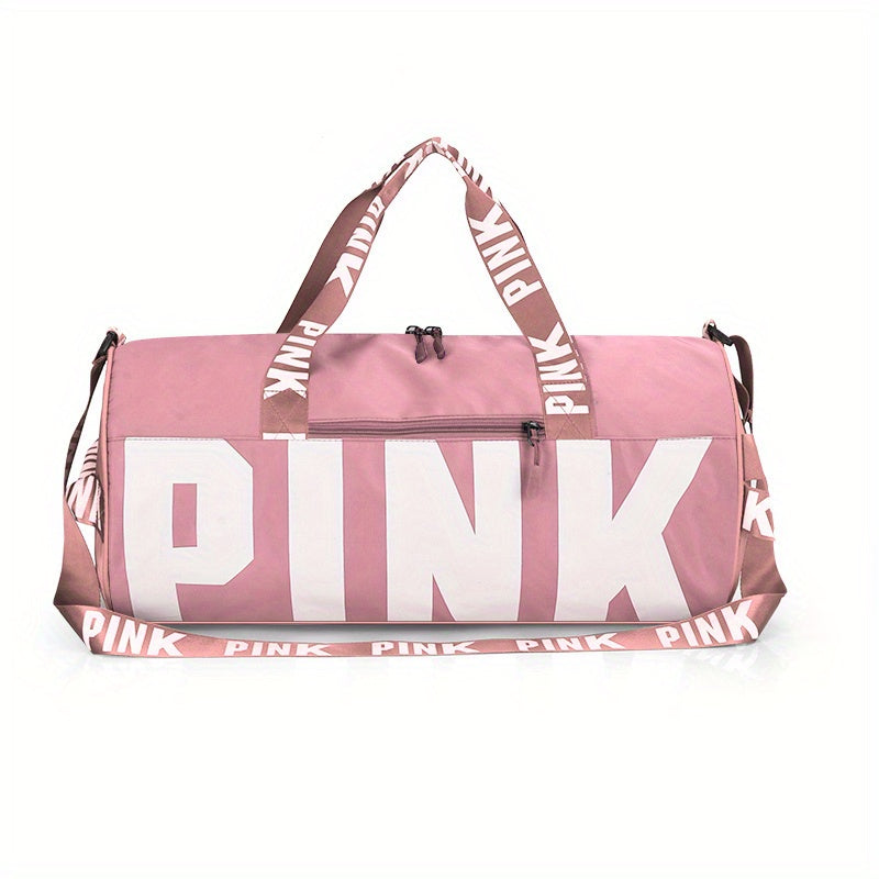 Stylish Letter Pattern Sports Handbag Large Capacity