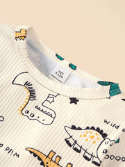 Baby Dinosaur Long Sleeve Top Trousers Loungewear Set