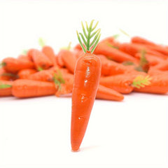 1:12 Dollhouse Mini Artificial Carrots Realistic Vegetable Decor