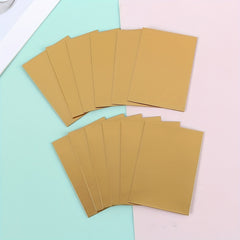 24pcs Matte Golden Envelope Pack